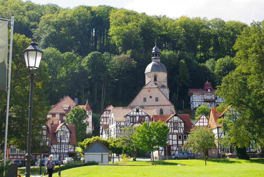Ulrike'S Pension Am Kurpark Bad Sooden-Allendorf Esterno foto